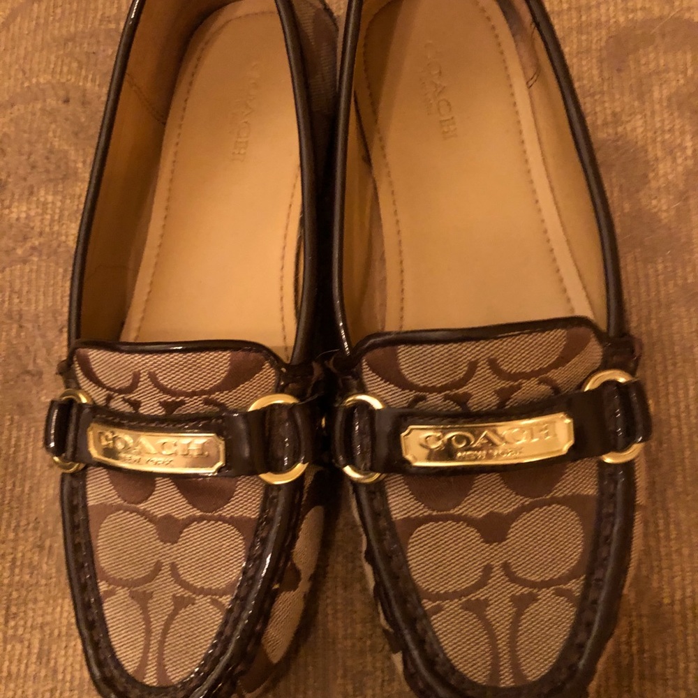 Ladies Coach Loafers, Size 7.5